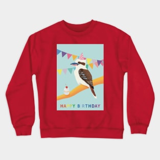 Happy Birthday Kookaburra Crewneck Sweatshirt